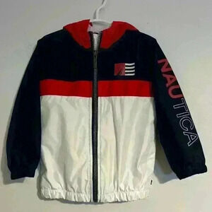 24m Nautica jacket with a hood EUC